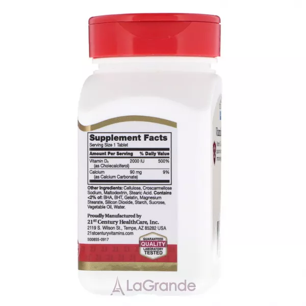 21st Century Vitamin D3 2000 IU ����������� ������� 