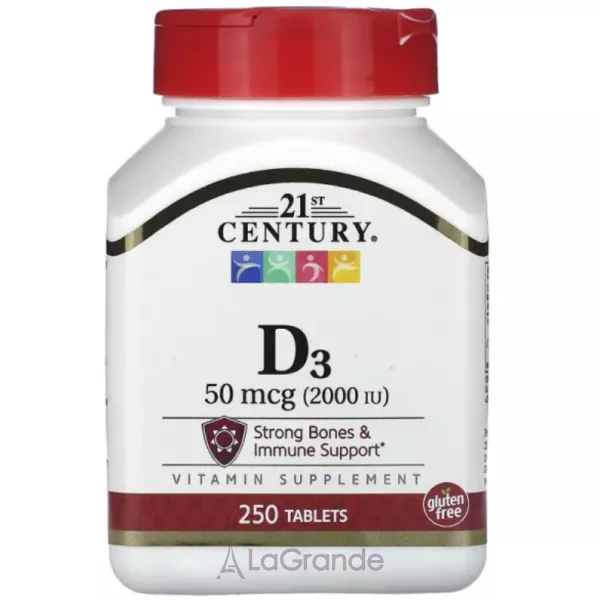21st Century Vitamin D3 2000 IU ����������� ������� 