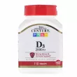 21st Century Vitamin D3 2000 IU   