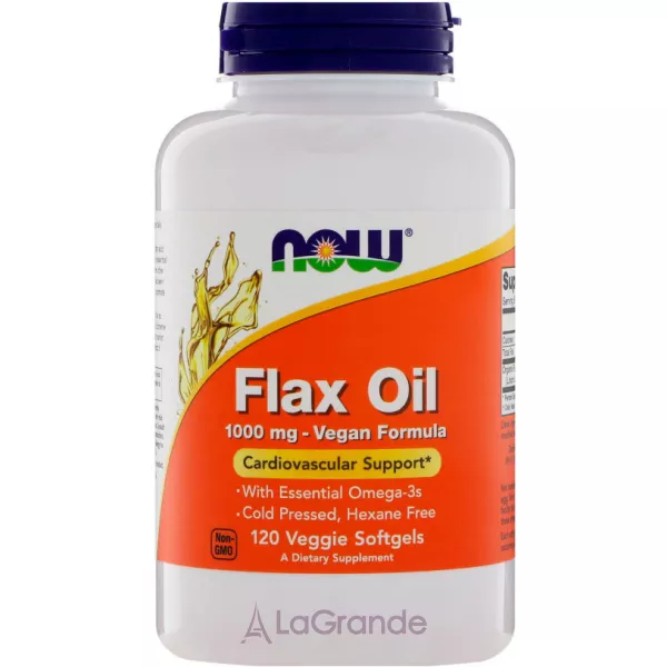 Now Foods Flax Oil 1000 mg ������� ����� 1000 ��