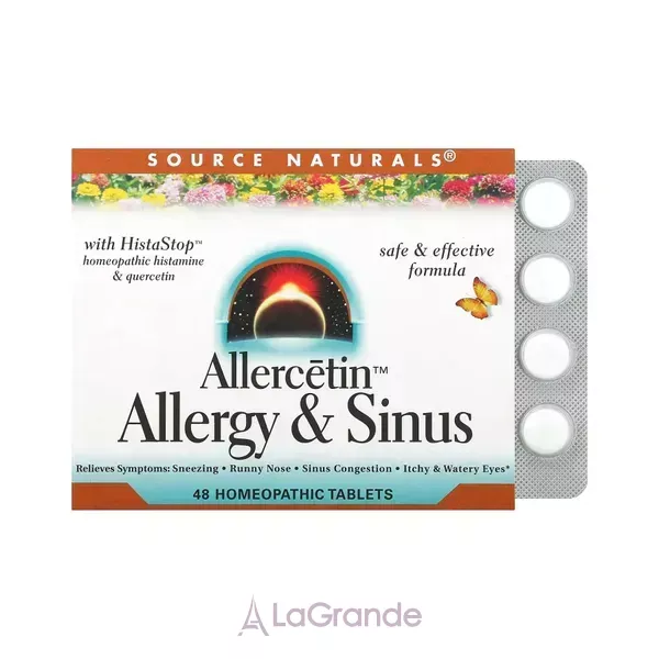 Source Naturals Allergy & Sinus �������� ������ �������� 