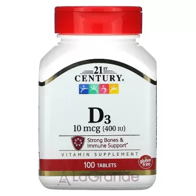 21st Century Vitamin D3 400 IU   