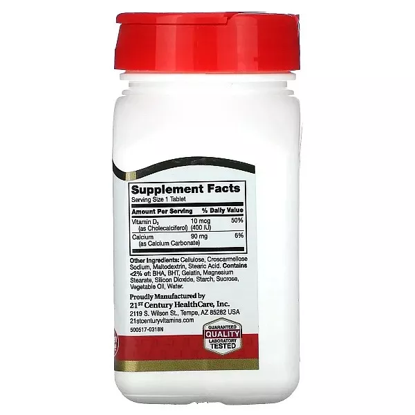 21st Century Vitamin D3 400 IU ����������� ������� 