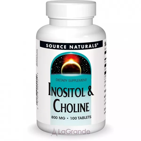 Source Naturals Inositol & Choline 800mg ����������� ������� 
