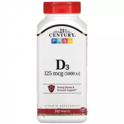 21st Century Vitamin D3 5000 IU ����������� ������� 