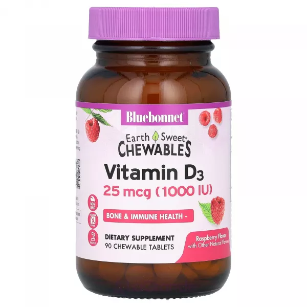 Bluebonnet Nutrition Vitamin D3 1000 IU ����������� ������� 