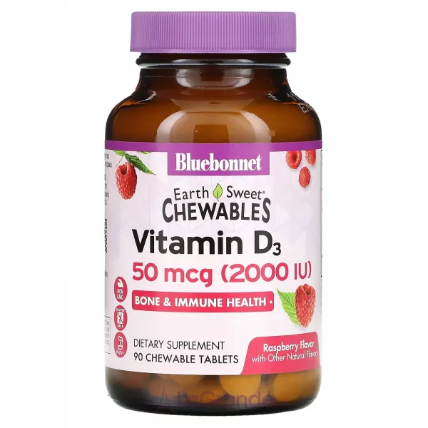 Bluebonnet Nutrition Vitamin D3 2000 IU ����������� ������� 