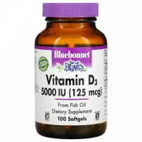 Bluebonnet Nutrition Vitamin D3 5000 IU ����������� ������� "������� D3", 5000 ��
