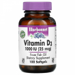 Bluebonnet Nutrition Vitamin D3 1000 IU 100pcs