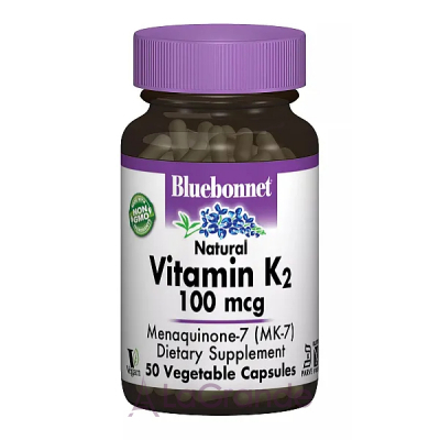 Bluebonnet Nutrition Vitamin K2 100 mcg ĳ  