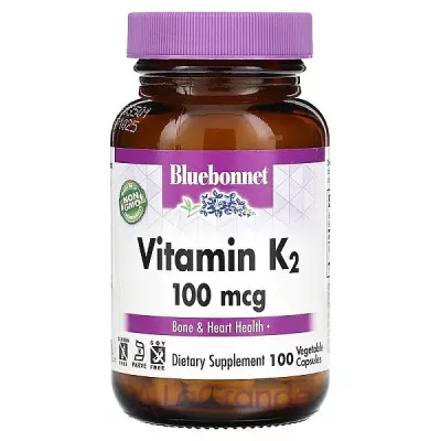 Bluebonnet Nutrition Vitamin K2 100 mcg ĳ  