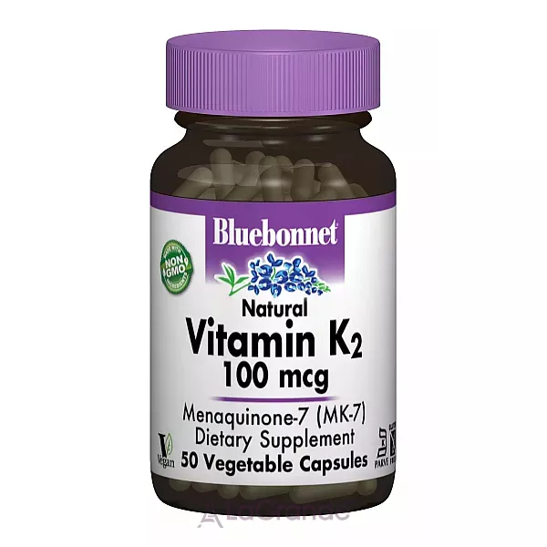 Bluebonnet Nutrition Vitamin K2 100 mcg ĳ������ ������� 