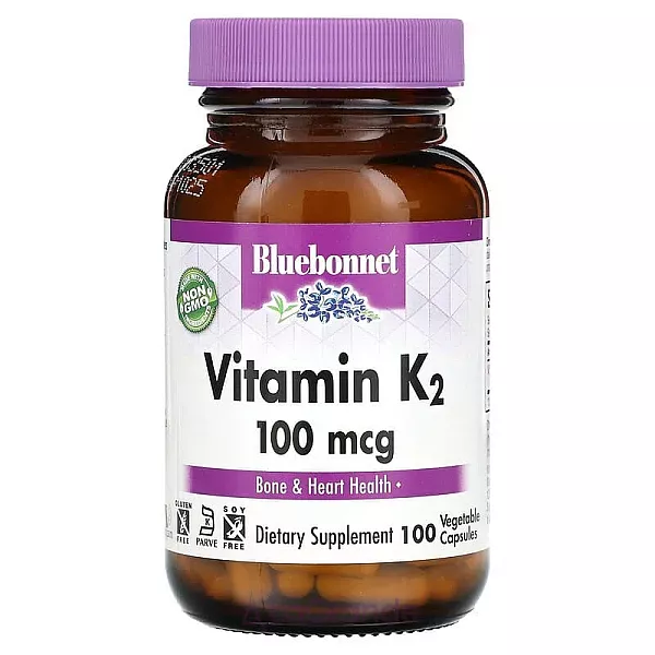 Bluebonnet Nutrition Vitamin K2 100 mcg ĳ������ ������� 
