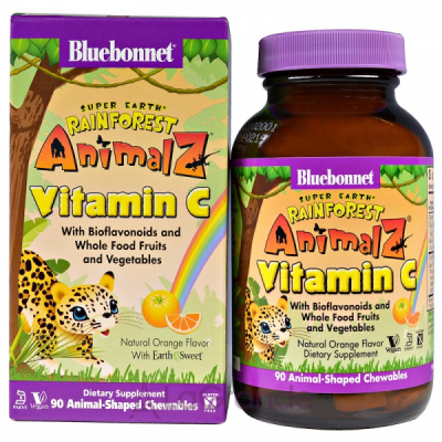 Bluebonnet Nutrition Rainforest Animalz Vitamin C     