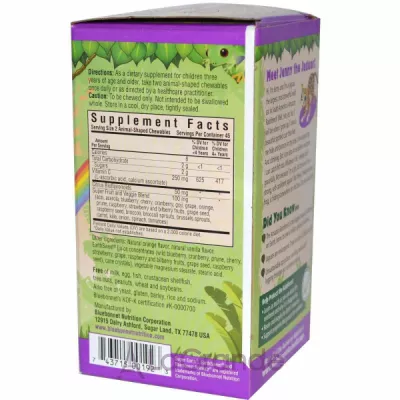 Bluebonnet Nutrition Rainforest Animalz Vitamin C     