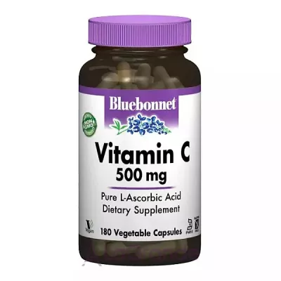 Bluebonnet Nutrition Vitamin C 500 mg ĳ  