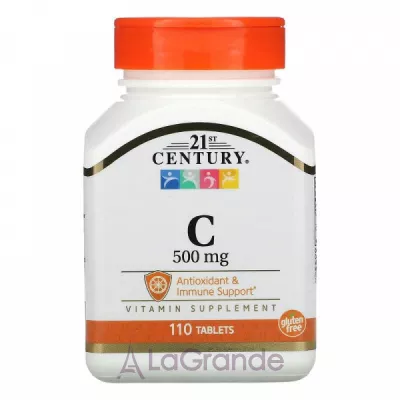 21st Century Vitamin C 500 mg ĳ  