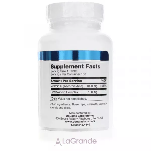 Douglas Laboratories Natural Vitamin C 1000 mg ĳ������ ������� 