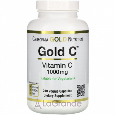 California Gold Nutrition Gold C Vitamin C 1000 mg   