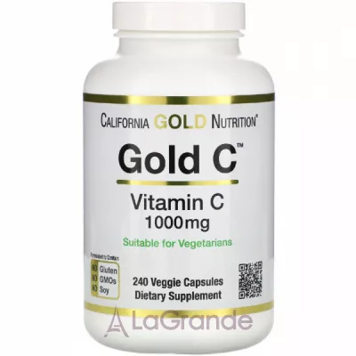 California Gold Nutrition Gold C Vitamin C 1000 mg ĳ  