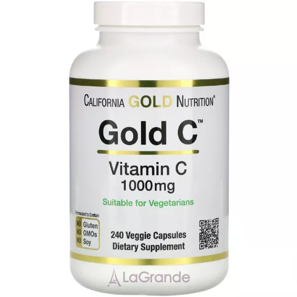 California Gold Nutrition Gold C Vitamin C 1000 mg ����������� ������� 