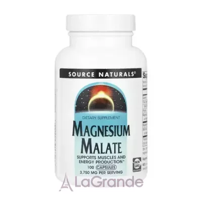 Source Naturals Magnesium Malate 625mg   