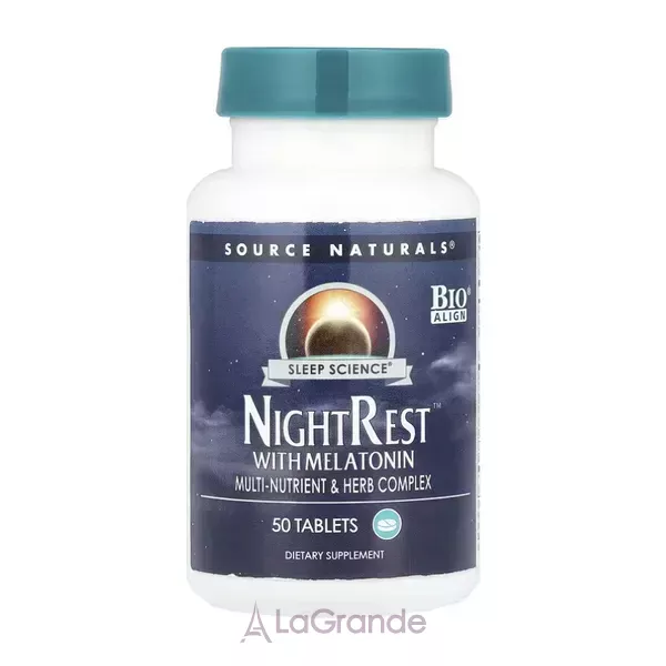 Source Naturals Sleep Science NightRest with Melatonin ����������� ������� ������� ��� ��������� ��� � ���������