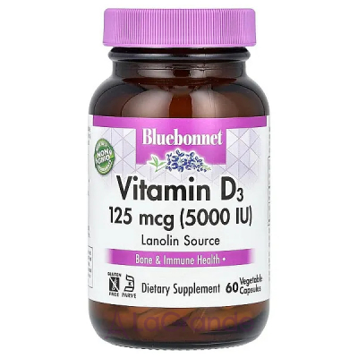 Bluebonnet Nutrition Vitamin D3 5000 IU   