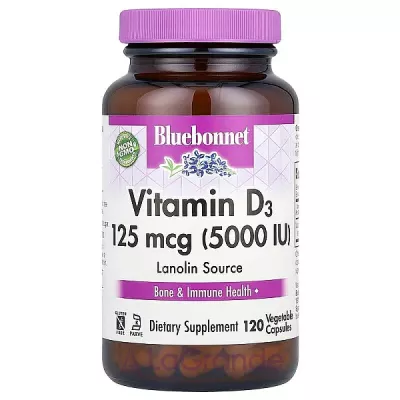 Bluebonnet Nutrition Vitamin D3 5000 IU   