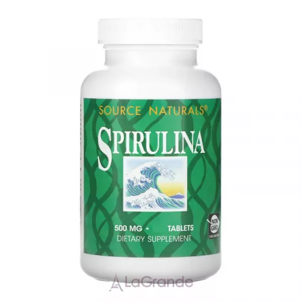 Source Naturals Spirulina 500mg ����������� ������� ������� 