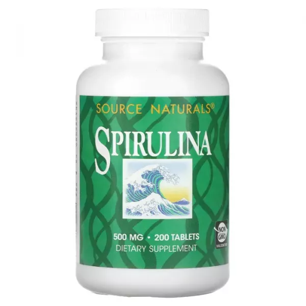 Source Naturals Spirulina 500mg ���������� ������� ������� 