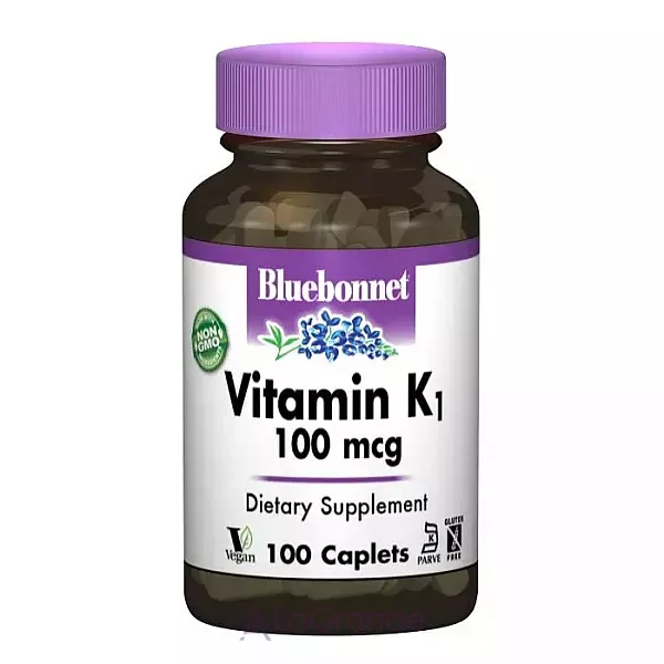 Bluebonnet Nutrition Vitamin K1 100 mcg ����������� ������� 