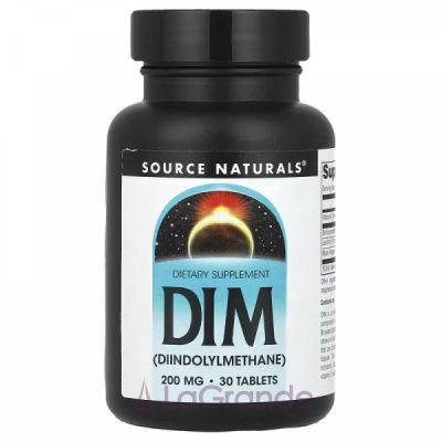 Source Naturals DIM (Diindolylmethane) 200mg   