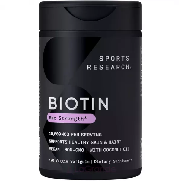 Sports Research Biotin 10000mcg ĳ������ ������� 