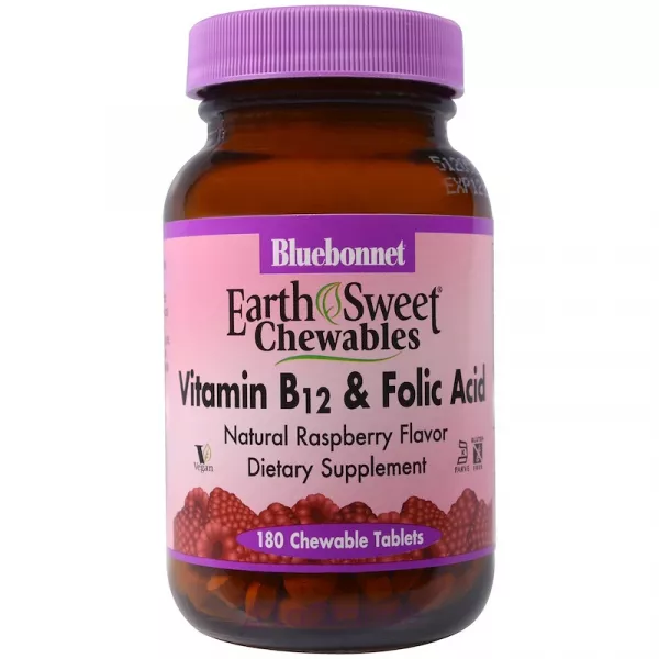 Bluebonnet Nutrition Vitamin B12 and Folic Acid ����������� ������� 