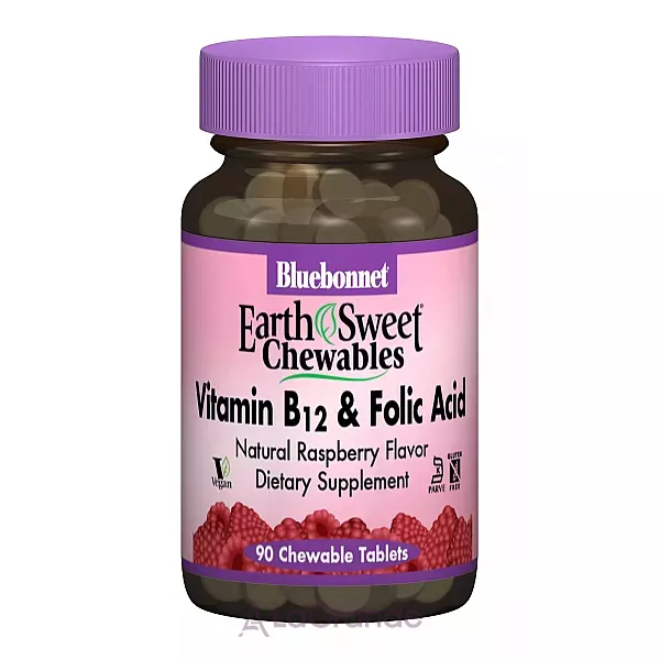 Bluebonnet Nutrition Vitamin B12 and Folic Acid ����������� ������� 