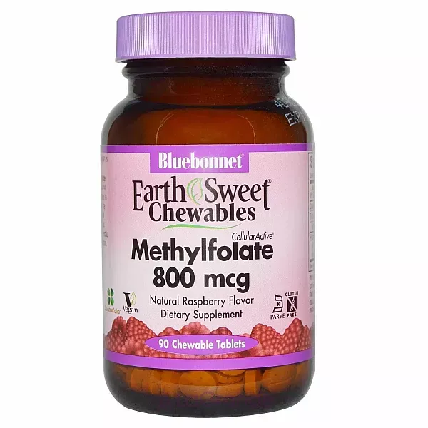 Bluebonnet Nutrition Methylfolate 800 mcg ����������� ������� 