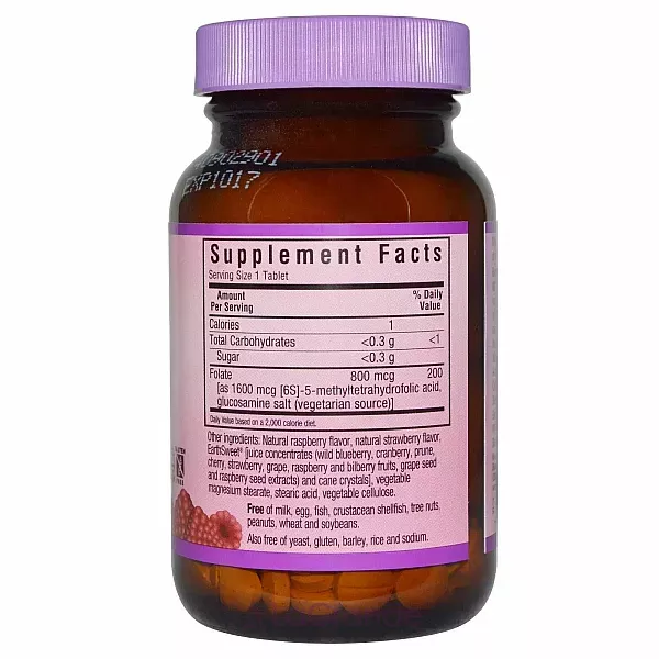 Bluebonnet Nutrition Methylfolate 800 mcg ����������� ������� 