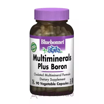 Bluebonnet Nutrition Multiminerals Plus Boron ĳ  