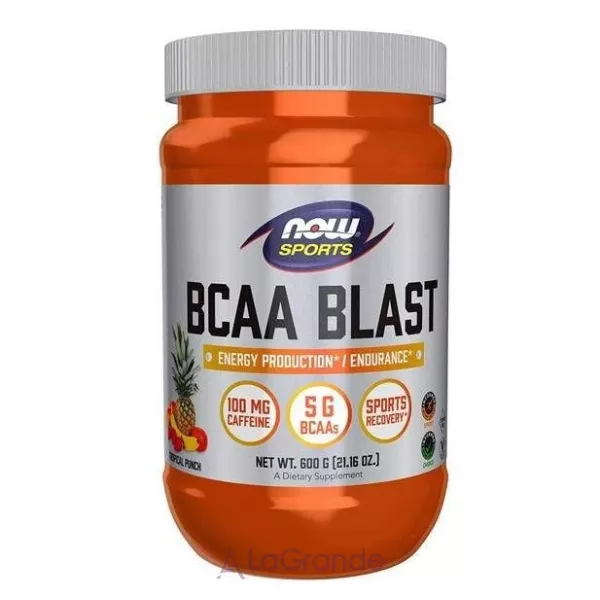 Now Foods Sports BCAA Blast Powder Tropical Punch ������������ BCAA 