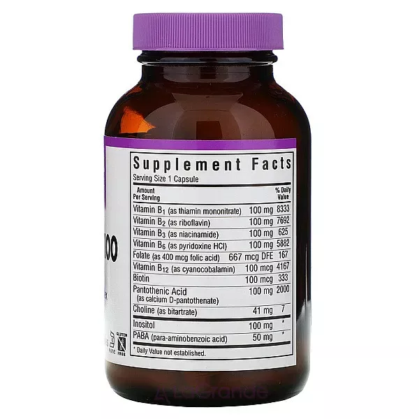 Bluebonnet Nutrition B-Complex 100 ����������� ������� 