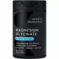 Sports Research Magnesium Glycinate 160mg ĳ������ ������� "������� ������"