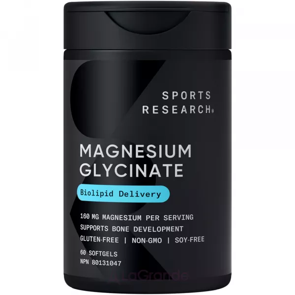 Sports Research Magnesium Glycinate 160mg ĳ������ ������� 