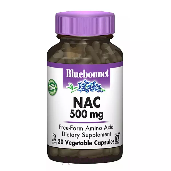 Bluebonnet Nutrition NAC 500 mg ����������� ������� 
