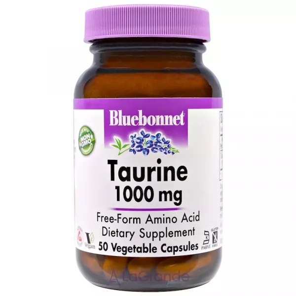 Bluebonnet Nutrition Taurine 1000 mg ����������� ������� 
