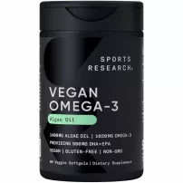 Sports Research Vegan Omega-3 1400mg ĳ������ ������� "�����-3 ��� �������"
