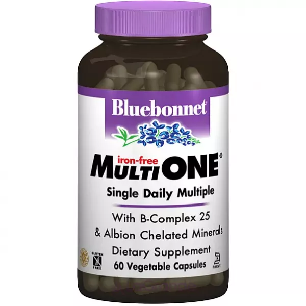 Bluebonnet Nutrition Multi One Iron Free �������� ��������� � ��������� ��� ������