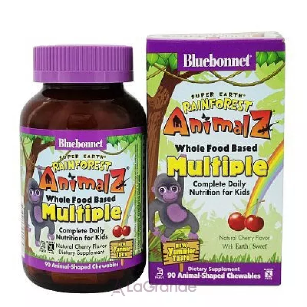 Bluebonnet Nutrition Rainforest Animalz Multiple ������������ ��� ����, �������� ������� � ������ �����