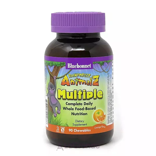 Bluebonnet Nutrition Rainforest Animalz Multiple ������������ ��� ����, �������� ������� � ������ ���������