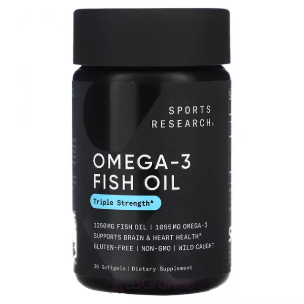 Sports Research Omega-3 Fish Oil Alaska Pollock 1250mg ĳ������ ������� 